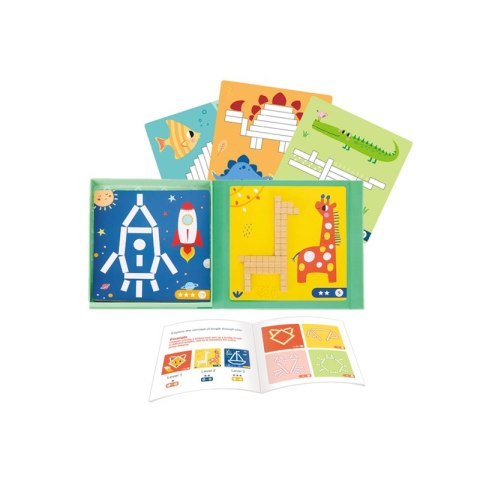 Tooky Toy Układanka Gra Logiczna Łamigłówki Klocki Magnetyczne dla Dzieci 49 el. Tooky Toy Tooky Toy Układanka Gra Logiczna Łamigłówki Klocki Magnetyczne dla Dzieci 49 el. Tooky Toy