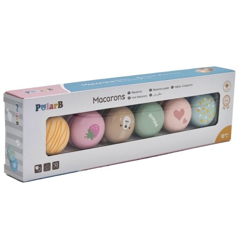 Viga PolarB Drewniane Ciastka Ciasteczka Cukiernia Zestaw Makaroników Viga Toys Viga PolarB Drewniane Ciastka Ciasteczka Cukiernia Zestaw Makaroników Viga Toys