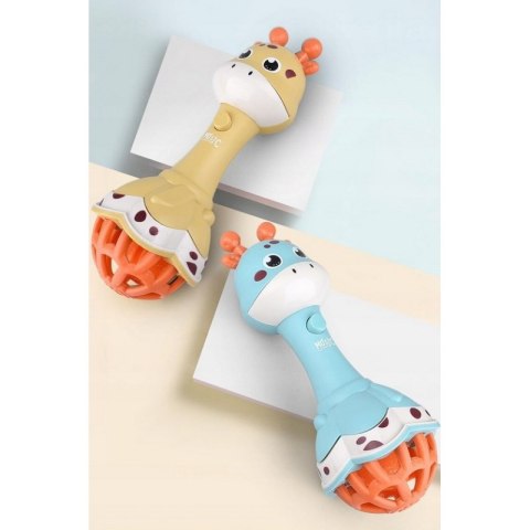 WOOPIE Grzechotka Żyrafka Sensoryczna Gryzak z Muzyką 1 szt. Woopie WOOPIE Grzechotka Żyrafka Sensoryczna Gryzak z Muzyką 1 szt. Woopie
