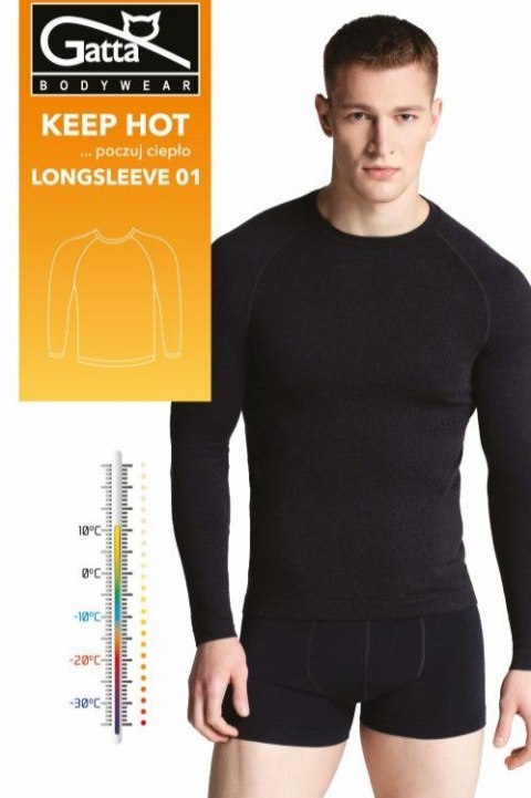 KOSZULKA LONGSLEEVE 01 KEEP HOT GATTA