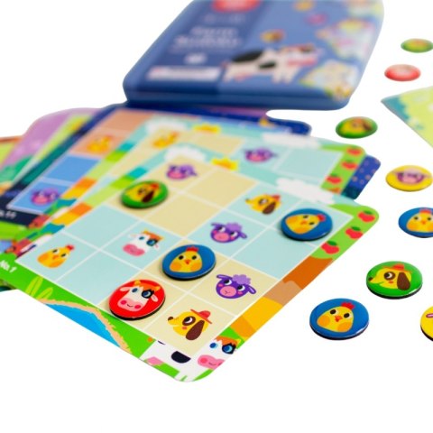 TOOKY TOY Gra Sudoku Dla Dzieci Wersja Farma Tooky Toy TOOKY TOY Gra Sudoku Dla Dzieci Wersja Farma Tooky Toy