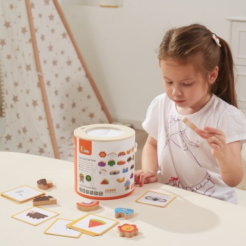 Viga Drewniana Gra W Ciemno Losowanie Wzorów Viga Toys Viga Drewniana Gra W Ciemno Losowanie Wzorów Viga Toys