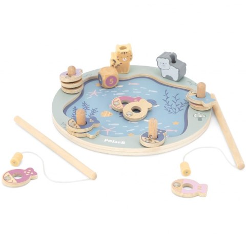 Viga PolarB Drewniana Gra Łowienie Rybek Viga Toys Viga PolarB Drewniana Gra Łowienie Rybek Viga Toys