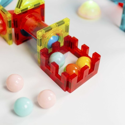 WOOPIE Klocki Magnetyczne Tor Kulkowy Świetlny 75 el. Woopie WOOPIE Klocki Magnetyczne Tor Kulkowy Świetlny 75 el. Woopie