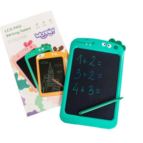 WOOPIE Tablet Graficzny 8.5" Dino dla Dzieci do Rysowania Znikopis + Rysik Woopie WOOPIE Tablet Graficzny 8.5" Dino dla Dzieci do Rysowania Znikopis + Rysik Woopie