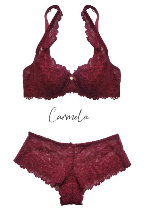 BIUSTONOSZ CARMELA M-053/22 BURGUND MAT BIUSTONOSZ CARMELA M-053/22 BURGUND MAT