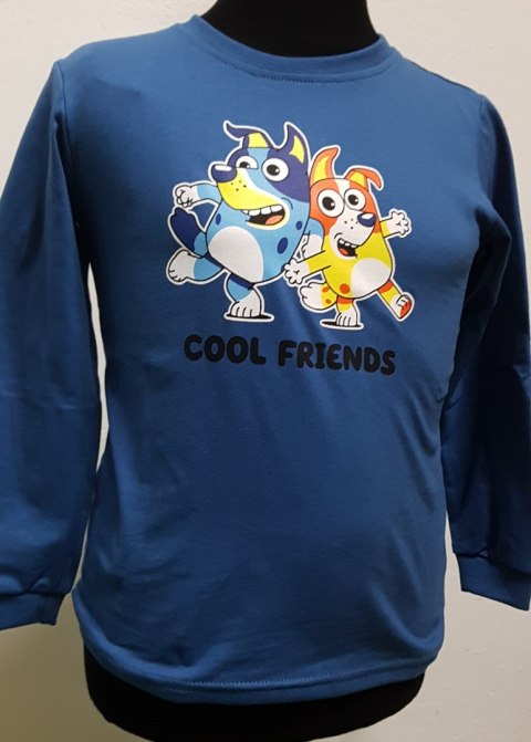 BLUZKA CHŁOPIĘCA COOL FRIENDS DR R.98-116 ŻAREK BLUZKA CHŁOPIĘCA COOL FRIENDS DR R.98-116 ŻAREK