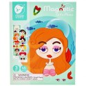 CLASSIC WORLD Układanka Magnetyczna Moda Zdjęcia Dziewczynki 44 el. Woopie