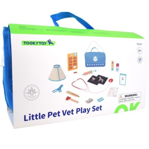 Tooky Toy Zestaw Weterynarza Torba 17el. Tooky Toy
