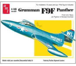 Model plastikowy AMT - Odrzutowiec Grumman F9F Panther Jet AMT