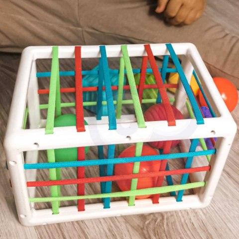 WOOPIE Elastyczna Kostka Sensoryczna Sorter dla Dzieci 13 el. Woopie WOOPIE Elastyczna Kostka Sensoryczna Sorter dla Dzieci 13 el. Woopie