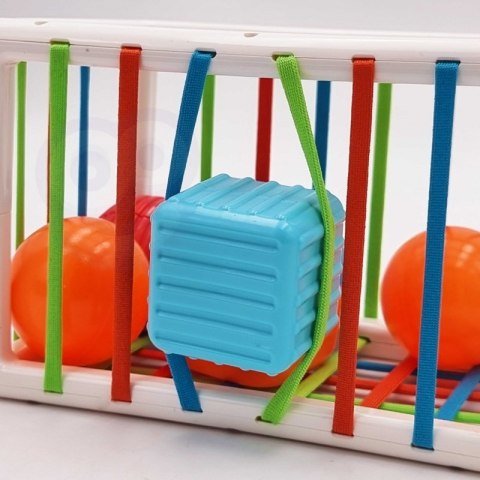 WOOPIE Elastyczna Kostka Sensoryczna Sorter dla Dzieci 13 el. Woopie WOOPIE Elastyczna Kostka Sensoryczna Sorter dla Dzieci 13 el. Woopie