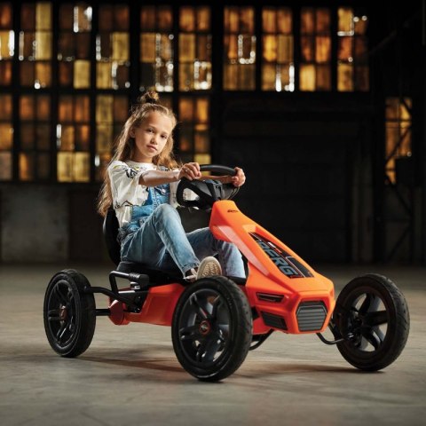 BERG Gokart na Pedały RALLY NRG ORANGE BFR 4-12 lat do 60 kg Berg BERG Gokart na Pedały RALLY NRG ORANGE BFR 4-12 lat do 60 kg Berg