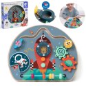 CLASSSIC WORLD Tablica Manipulacyjna Wielofunkcyjna 6w1 Rakieta Classic World CLASSSIC WORLD Tablica Manipulacyjna Wielofunkcyjna 6w1 Rakieta Classic World