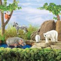 Duże figurki, zwierzęta w zoo, zestaw 5 szt. Learning Resources