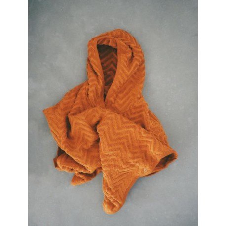 Filibabba poncho zigzag rust Filibabba Filibabba poncho zigzag rust Filibabba