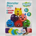 WOOPIE ART&FUN Zestaw Kreatywny Zrób Potworka Monster Pom Woopie