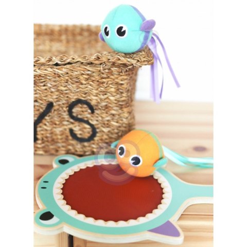 WOOPIE GREEN Gra na Rzepy CATCH BALL Zręcznościowa Paletka + 2 Piłki Rybki Woopie WOOPIE GREEN Gra na Rzepy CATCH BALL Zręcznościowa Paletka + 2 Piłki Rybki Woopie