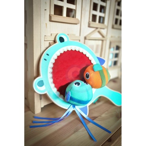 WOOPIE GREEN Gra na Rzepy CATCH BALL Zręcznościowa Paletka + 2 Piłki Rybki Woopie WOOPIE GREEN Gra na Rzepy CATCH BALL Zręcznościowa Paletka + 2 Piłki Rybki Woopie