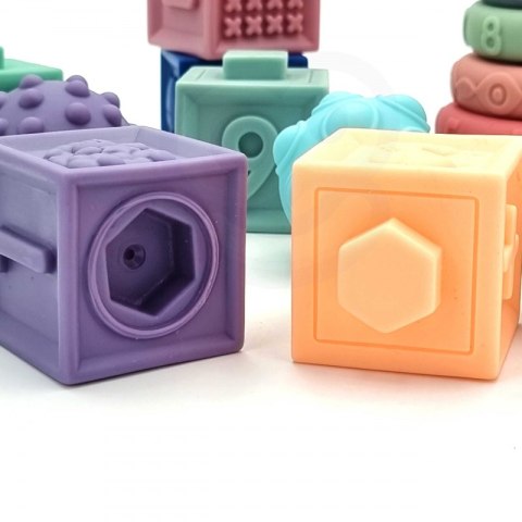 WOOPIE Klocki Sensoryczne Układanka do Ściskania Wody Dźwięk Nauka Liczenia 23 el. Woopie WOOPIE Klocki Sensoryczne Układanka do Ściskania Wody Dźwięk Nauka Liczenia 23 el. Woopie