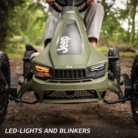 BERG Gokart na Pedały RALLY JEEP® CHEROKEE BFR 4-12 lat do 60 kg Berg BERG Gokart na Pedały RALLY JEEP® CHEROKEE BFR 4-12 lat do 60 kg Berg