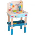 TOOKY TOY Drewniany Stół Do Majsterkowania Warsztat Tooky Toy
