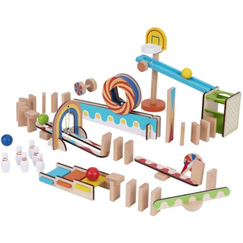 TOOKY TOY Klocki Do Budowania Domino Układanka Tooky Toy TOOKY TOY Klocki Do Budowania Domino Układanka Tooky Toy