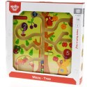 TOOKY TOY Labirynt Drzewko Owocowe Magnetyczne Nauka Liczenia Tooky Toy