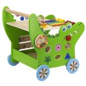 VIGA Drewniany Pchacz Edukacyjny Krokodylek 12w1 Viga Toys