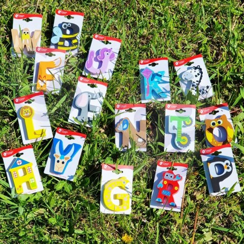 CLASSIC WORLD Drewniany Alfabet ZOO Farma Zestaw Literek 26 szt. Classic World CLASSIC WORLD Drewniany Alfabet ZOO Farma Zestaw Literek 26 szt. Classic World