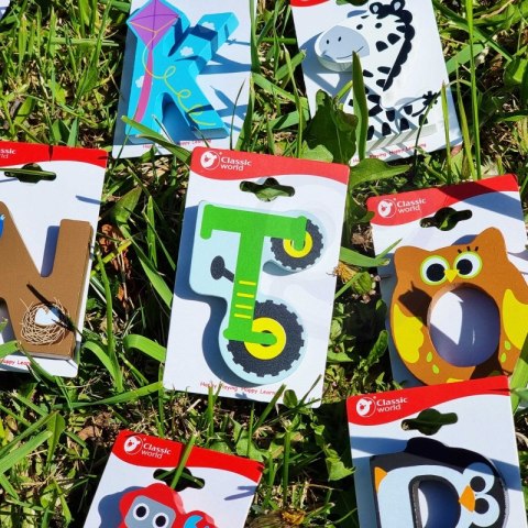 CLASSIC WORLD Drewniany Alfabet ZOO Farma Zestaw Literek 26 szt. Classic World CLASSIC WORLD Drewniany Alfabet ZOO Farma Zestaw Literek 26 szt. Classic World