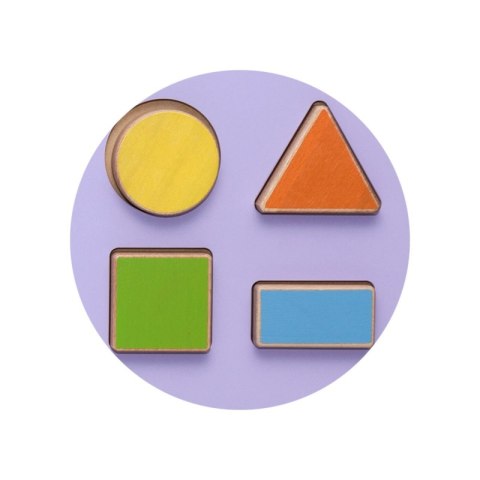 Sensoryczna tablica manipulacyjna Hipopotam drewniana Viga Toys Viga Toys