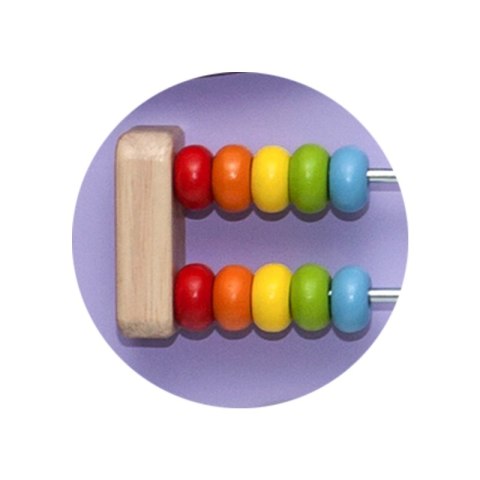 Sensoryczna tablica manipulacyjna Hipopotam drewniana Viga Toys Viga Toys