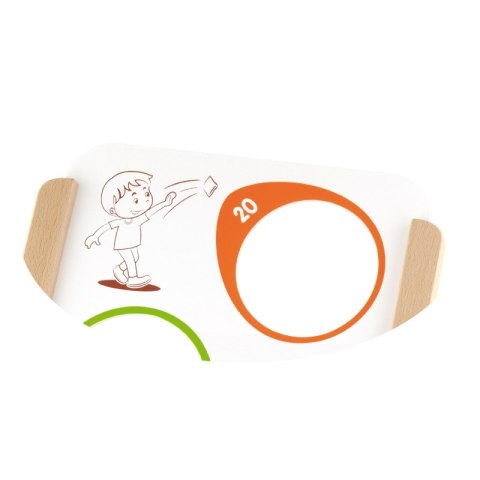 Viga Drewniana Gra Zręcznościowa Rzut Do Celu Viga Toys