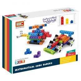 WOOPIE Klocki Konstrukcyjne 3D Sześciany 150 el. Woopie