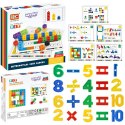 WOOPIE Klocki Konstrukcyjne Edukacyjne Sześciany + Wzory Woopie