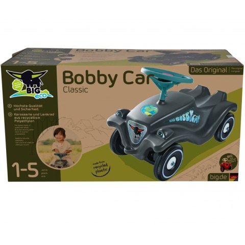 BIG Jeździk Bobby Car Classic Eco z Klaksonem Szary Big BIG Jeździk Bobby Car Classic Eco z Klaksonem Szary Big