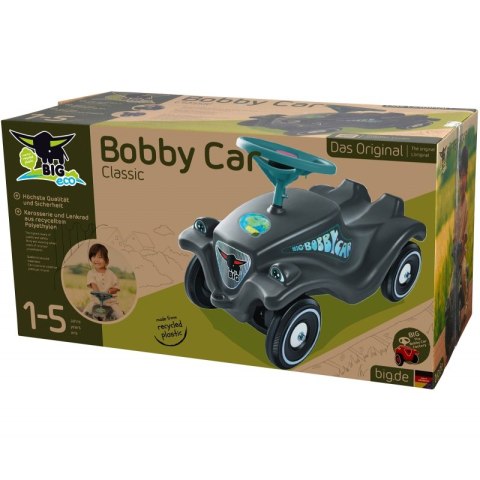BIG Jeździk Bobby Car Classic Eco z Klaksonem Szary Big BIG Jeździk Bobby Car Classic Eco z Klaksonem Szary Big