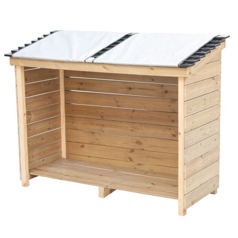 CLASSIC WORLD EDU Drewniany Składzik Ogrodowy Pojemnik Classic World