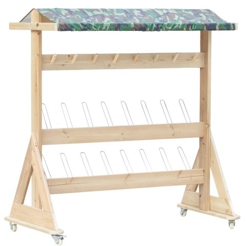 CLASSIC WORLD EDU Drewniany Wieszak Ogrodowy XXL Classic World