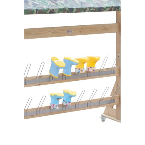 CLASSIC WORLD EDU Drewniany Wieszak Ogrodowy XXL Classic World