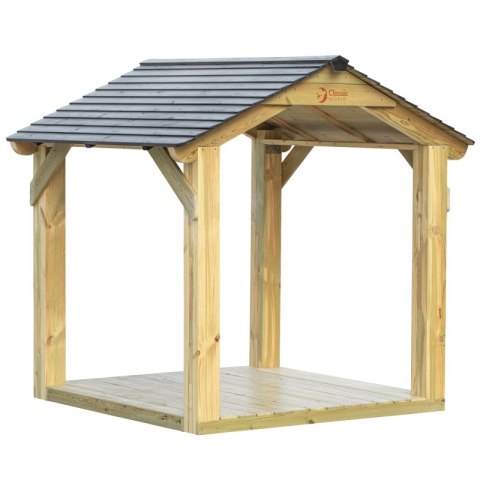 CLASSIC WORLD EDU Duży Drewniany Domek Altana Classic World