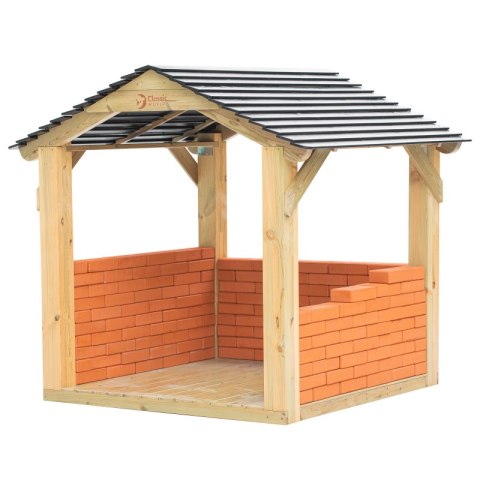 CLASSIC WORLD EDU Duży Drewniany Domek Altana Classic World
