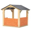 CLASSIC WORLD EDU Duży Drewniany Domek Altana Classic World