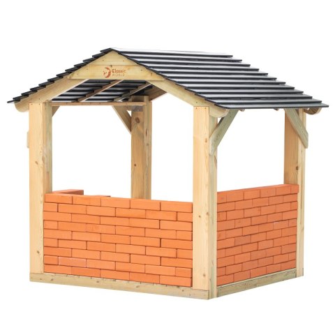 CLASSIC WORLD EDU Duży Drewniany Domek Altana Classic World