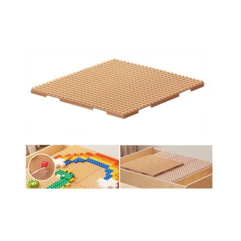 MASTERKIDZ Drewniany Stół Edukacyjny + AKCESORIA STEM WALL + 135 Klocków Masterkidz MASTERKIDZ Drewniany Stół Edukacyjny + AKCESORIA STEM WALL + 135 Klocków Masterkidz