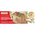 MASTERKIDZ Drewniany Stół Edukacyjny Stolik Top STEM WALL Masterkidz MASTERKIDZ Drewniany Stół Edukacyjny Stolik Top STEM WALL Masterkidz