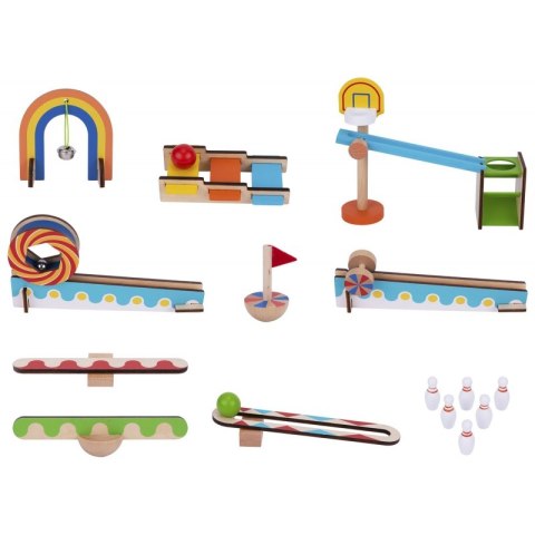 TOOKY TOY Klocki Do Budowania Domino Układanka Tooky Toy TOOKY TOY Klocki Do Budowania Domino Układanka Tooky Toy