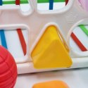WOOPIE Elastyczna Kostka Sensoryczna Sorter dla Dzieci Kolorowe Kształty Alfabet 15 el. Woopie