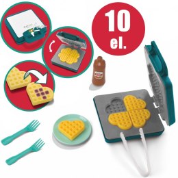 WOOPIE Gofrownica Zestaw Kuchenny Jedzenie 10 el. Woopie